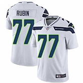 Nike Seattle Seahawks #77 Ahtyba Rubin White NFL Vapor Untouchable Limited Jersey,baseball caps,new era cap wholesale,wholesale hats